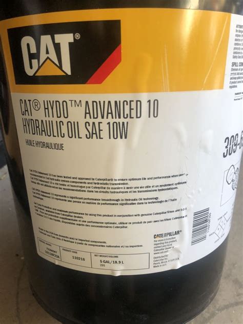 caterpillar hydraulic fluid to use for a cat skid steer|caterpillar hydraulic oil specs.